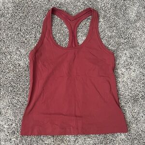 Lululemon Nulu Crop Racerback Tank. Women’s size 10. Like new condition.